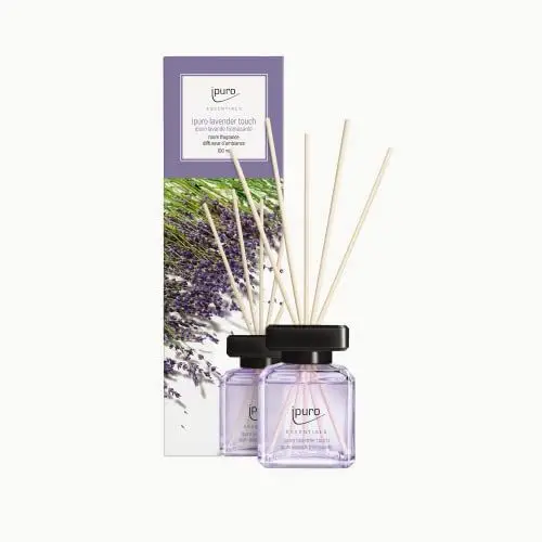 Produktbild: ipuro - erfrischender ipuro lavender touch Raumduft - dezenter Raumerfrischer mit besinnlichen Lavendel Noten - stilvoller Lufterfrischer in der Wohnung für ein puristisches Dufterlebnis 100 ml