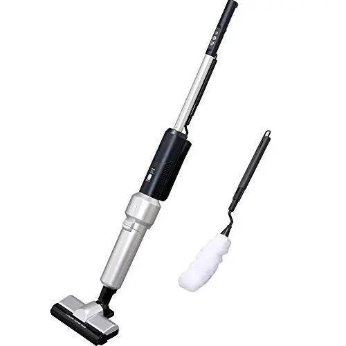 Produktbild: Iris Ohyama, 2-in-1 Akku-Staubsauger & Handstaubsauger, 170W, Sensor für Sauberkeit, Mit Staubwedel und Stander, Für Boden, Treppe, Möbel - Vacuum Cleaner IC-SLDCP5 - Silber/Schwarz