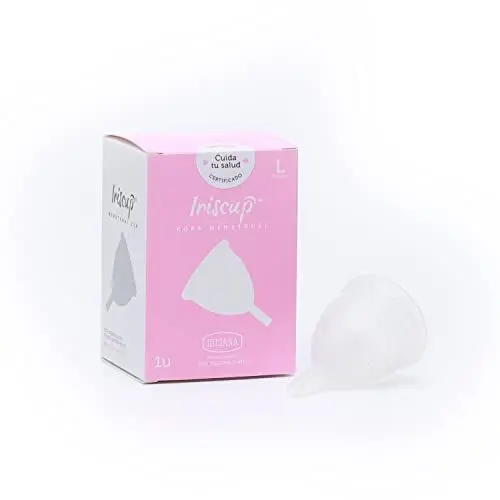 Produktbild: Irisana Iriscup Menstruationstasse L durchsichtig