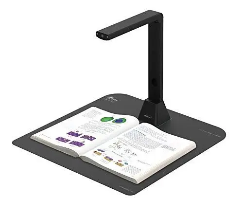 Produktbild: IRIScan Desk Professioneller Buchscanner A3 LED, OCR Dokumentenscanner 12MP Kamera Visualizer -v5PRO: PDF-Editor, tragbarer Scanner, Buchscanner, AI-Flachlegung-Auto-Scan-Finger-Verstecken, WinMac