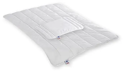 Produktbild: Irisette Kinderbettenset Tommi und Annika - Produziert in Deutschland- Ganzjahresdecke 100x135 cm und Kinderkissen 40x60 cm, Kochfest bis 95 Grad, Öko-Tex Zertifiziert