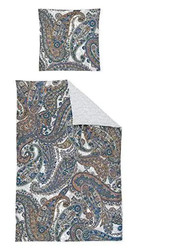 Produktbild: Irisette Mako-Satin Bettwäsche Magic Zaanstad Multi 1 Bettbezug 135 x 200 cm + 1 Kissenbezug 80 x 80 cm
