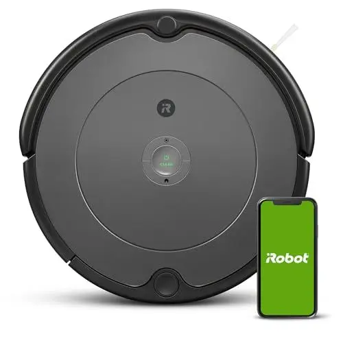 Produktbild: iRobot Roomba 697, App-steuerbarer Saugroboter (Staubsauger Roboter), Dirt-Detect-Technologie, 3-Stufen-Reinigungssystem, individuelle Anpassungen per App, kompatibel mit Sprachassistenten, grau