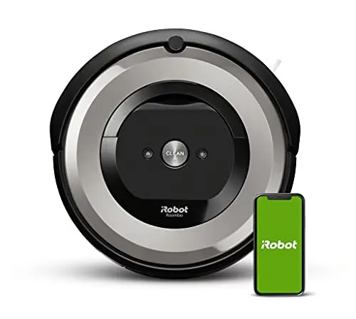 Produktbild: iRobot Roomba e5 (e5154) App-steuerbarer Saugroboter (Staubsauger Roboter) mit Zwei Gummibürsten für alle Böden, Ideal bei Haustieren, Individuelle Anpassung per App, Kompatibel mit Sprachassistenten