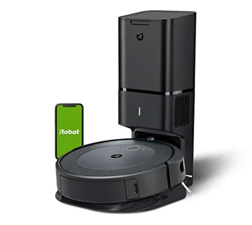 Produktbild: iRobot Roomba i3+ (i3554) App-steuerbarer Saugroboter mit Absaugstation (Staubsauger Roboter), 2 Gummibürsten, Ideal bei Haustieren, Individuelle Anpassung, Sprachassistenten-kompatibel, Farbe: Dark
