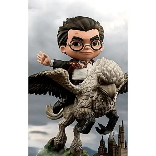 Produktbild: Iron Studios - Minico Illusion Figurines: Harry Potter (Harry Potter & Buckbeak) Figure