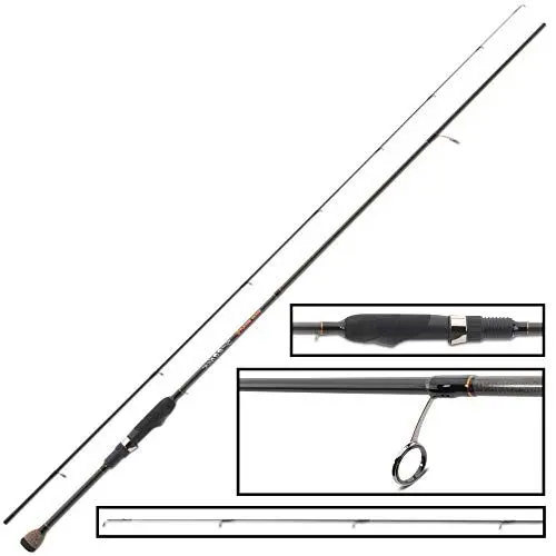 Produktbild: Iron Trout Unisex – Erwachsene 10C4039507233129C10 2,28m 0,5-8g-Spinnrute für Forellen, Angelrute, Ultra Light Rute für Spoons, Forellenrute zum Spinnangeln, Bunt, Normal