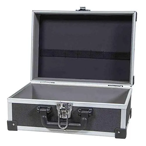 Produktbild: Ironside 191011 Alu-Werkzeugkoffer, schwarz, 330 x 230 x 150 mm