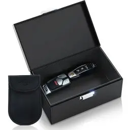 Produktbild: Ironstripe Keyless Go Schutz Autoschlüssel Box, Extra Groß 19 x 12 x 9 cm Faraday Box, Diebstahlschutz Keyless Faraday Schlüsseltasche