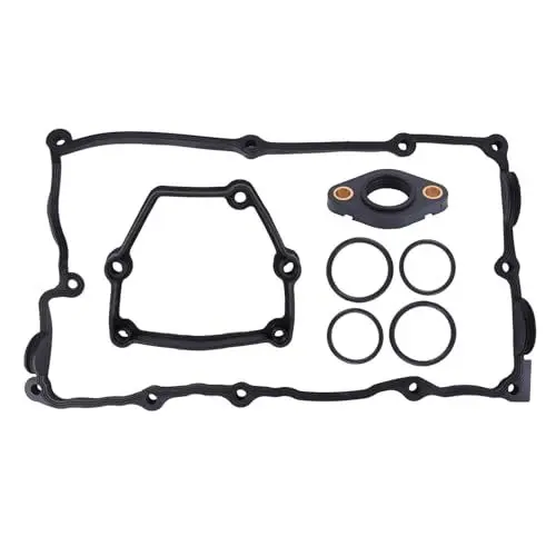 Produktbild: ISAKEN Ventildeckeldichtung Satz Zylinderkopfhaube Dichtungssatz Ventildeckel Dichtung Ventil für 1er E87 3er E46 E90 5er E60 X3 E83 Z4 E85 Motorventildeckeldichtung 11120032224, 11377502022