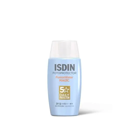 Produktbild: ISDIN Fusion Water Magic LSF 50 | Sonnencreme für das Gesicht zur täglichen Anwendung | Ultraleichte Textur, 50 ml