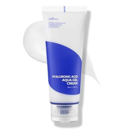 Produktbild: ISNtree Hyaluronsäure-Aqua-Gel-Creme 100 ml, 3,38 fl.oz | Feuchtigkeitsspendende Geltextur | Leichte Feuchtigkeitscreme | Zieht schnell ein