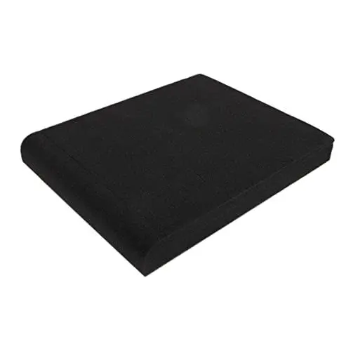 Produktbild: Isolationspads studiolicht monitor sound proofing sound deadening sound insulation schalldämpfend schalldichte Wand lautsprecher Soundpad Schallisolierungspads Polyurethan Black VICASKY