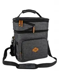 Produktbild: Isolierte Kühltasche faltbar - wasserdichte, auslaufsichere Lunchtasche mit Mehreren Fächern, verstellbare Lunchbag für Camping, Arbeit, Park, See, Strand