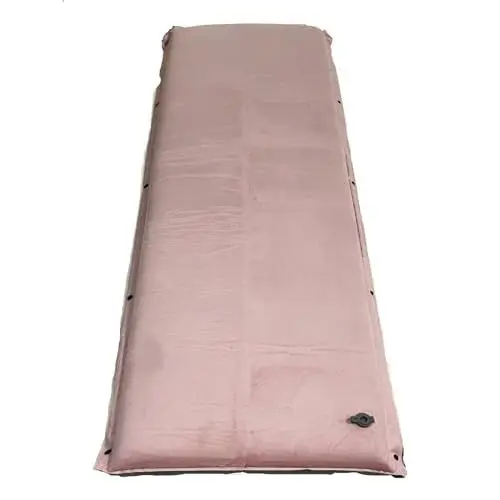 Produktbild: TATUNER Selbstaufblasend - 7.7 cm Memory Foam Selbstaufblasende Camping Matte mit Kissen Schnell Aufblasen in 25s für Rucksackreisen Reisen und Wandern Luftmatratze - Leichte Camp Sleep Pad（Pinke
