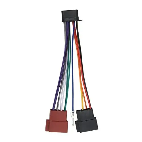 Produktbild: ISO-Standard-Adapteranschluss ， Kabelbaum für CD-Player， 16-poliger ABS-Autoradio-Kabelbaum, Stereo-Adapterstecker für Pioneer ab 2003
