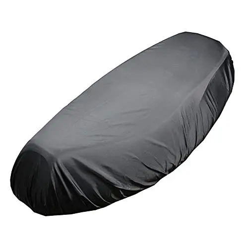 Produktbild: iSpchen Motorrad-Sitzbezug Wasserdichter Sitzbezüge Sitzabdeckung Kissen Motorrad Sitzbankbezug Staubkissenbezug Schutz Sitzbank Sitzkissen mit Gummiband für Motorrad Roller Sitzschutz Schwarz,XL