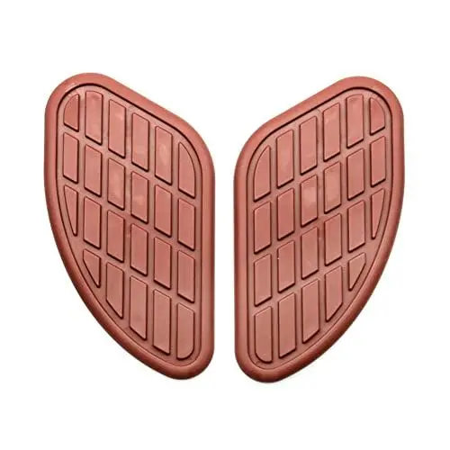 Produktbild: iSpchen Tankpad Motorrad Tankschutz,2 Stück 3D Tankaufkleber Motorrad Kraftstofftank Aufkleber Gummi Tankschutz Lackschutz Retro Tank Pads Modifizierte Dekoration Aufkleber