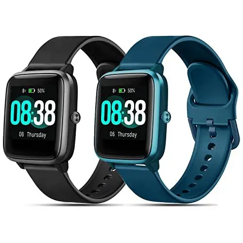 Produktbild: Issinlky Veryfitpro ID205L Armband, 19mm Armband Silikonarmband für GRV FC1 IDW 15 ID205S ID205G ID215G ID216 YM205L Uwatch3 Ufit GT BV205L TE021 SW020 SW021 SW023 Smartwatch