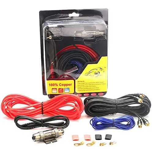 Produktbild: ISUDAR SU6901 Auto Subwoofer (Kupferkabel) RCA
