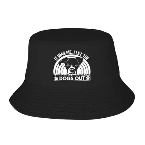 Produktbild: It was Me, I Let The DogsBucket Damen Herren Angelmütze Sommer Strand UV-Schutz Hüte