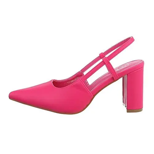 Produktbild: Ital Design Damenschuhe Pumps High Heel Pumps, LOLA5050-, Kunstleder, Pink, Gr. 38