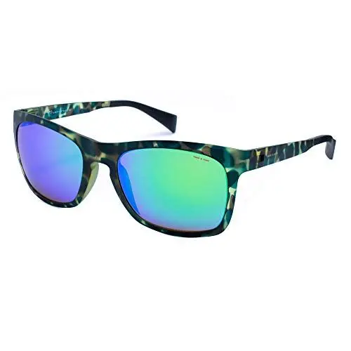Produktbild: Italia Independent Unisex-Erwachsene 0112-035-000 Sonnenbrille, Mehrfarbig (Negro/Verde), 54.0