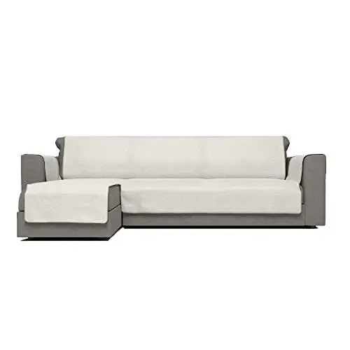 Produktbild: Italian Bed Linen CDSX-COMFORT PENISOLA-PANNA-190 Komfort-Antigleiten-Sofa-Decke mit chaiselongue,190cm, creme