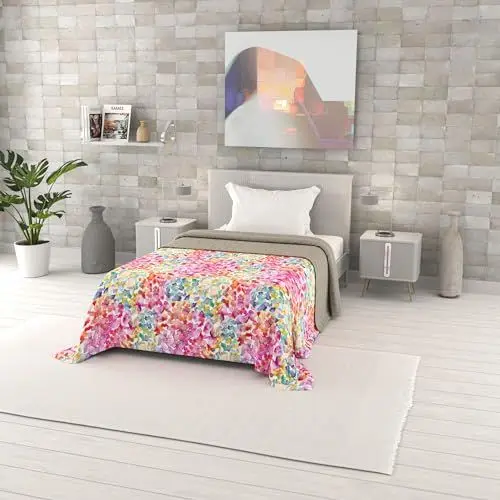 Produktbild: Italian Bed Linen Gedruckt Sommer steppdecke Fantasy, Spring, 170x270cm