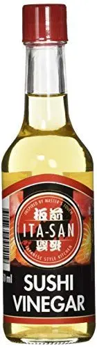 Produktbild: ITA-SAN Sushi Essig, zum Würzen und Verfeinern von Sushi Reis, süß, säuerlich, vegan und glutenfrei (6 x 150 ml)