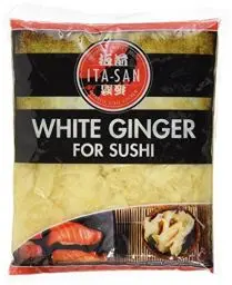 Produktbild: ITA-SAN Sushi Ingwer WEIß / WHITE GINGER FOR SUSHI 1kg Abtropfgewicht