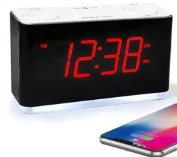 Produktbild: iTOMA Radiowecker mit Bluetooth, Dual Alarm, Dimmbare LED Anzeige, 16-Stufen Lautstärke, FM Radio mit Sleep Timer, Snooze, 12/24H 507U