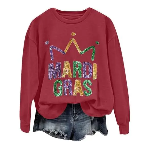 Produktbild: IUYTYSER Bluse Damen Langarm Sale Oversized Pullover Damen Gehaekeltes Oberteil Coole Anziehsachen Für Mädchen Weihnachtsoutfit Familie Festlich Tie Dye Hoodie Damen Sale Angebote UCLA Hoodie