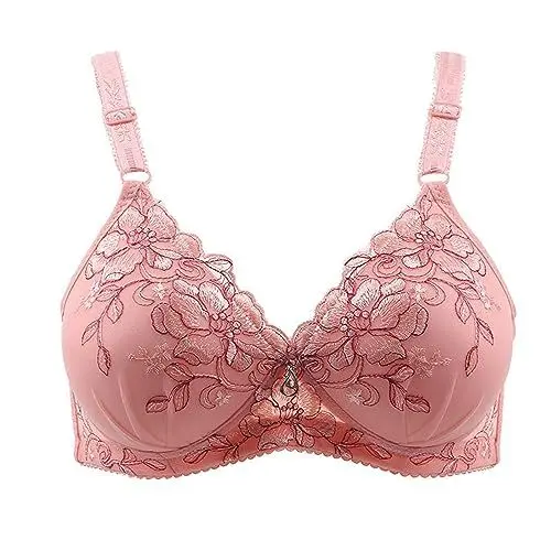 Produktbild: IUYTYSER Day Prime 2024 Angebote BH Damen Ohne Bügel Komfort BH Ohne Bügel Trägerloser BH Große Größen Hautfarbener BH Sport Zum Tanzen Bustier Mit Polster Damen Black of Friday Deals Sale