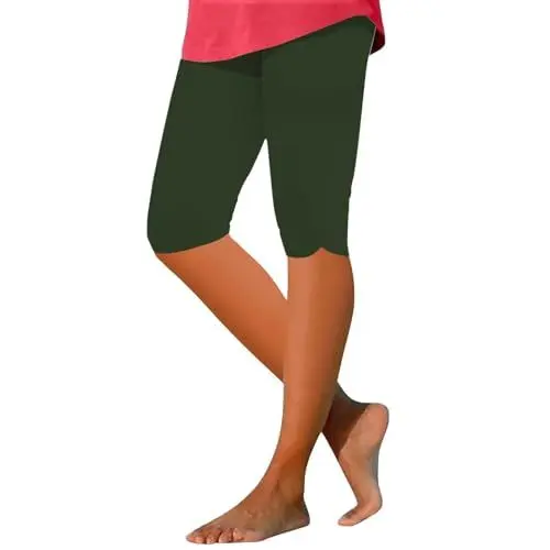 Produktbild: IUYTYSER Deals Hose Gemustert Dünne Jeans Damen Sommer Leggings Damen Baumwolle Mit Muster Hochgeschnittene Hosen Kompressionsleggins Damen Nahtlos Gefütterte Jogginghose Deals Damensporthose
