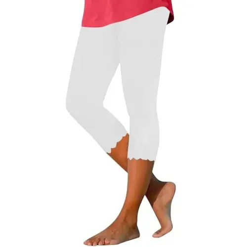 Produktbild: IUYTYSER Deals Hose Gemustert Leggins Leoprint Damen Jeans Leggings Damen Stretch Sport Leggins Mit Handyfach Damen Sweatpants Lang 42 Damen+Thermohose+Kurzgröße Deals Brown Leggings