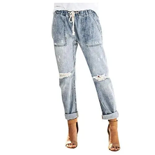 Produktbild: IUYTYSER Deals Hose Gemustert Shaping Capri Leggings Jogginghose Mit Reißverschluss Damen Damen Baumwoll Leggings Leggings Weiss Damen Baumwolle Leggins Gefüttert Mit Fell Deals Marken Leggins