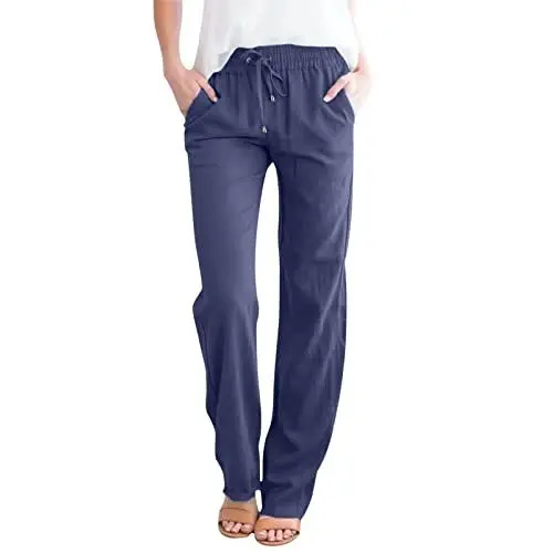 Produktbild: IUYTYSER Deals Jogahosen Dame Damen Waist Leggings Kunstlederhose Damen Schwarz Lauftights Damen Lang Sport Leggings Weich Damen Jogginghose Warm Deals Jogpants Damen