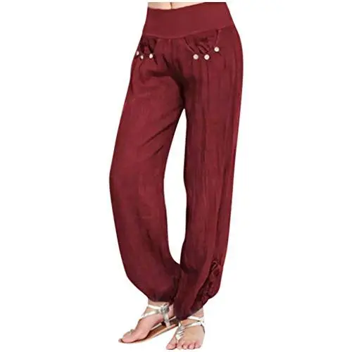 Produktbild: IUYTYSER Deals Jogahosen Dame Shape Hose Damen Mit Bein Schwangerschaftsleggings Winter Leggins Sport Damen Blickdicht Lange Leggings Damen Mit Tasche Winter Outdoorhose Damen Deals Wollhose Damen