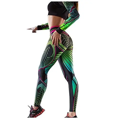 Produktbild: IUYTYSER Deals Jogahosen Dame Thermoleggins Für Damen Sport 3/4 Leggings Damen Sommer Schwangeren Strumpfhose Leggings Damen Duenn Seamless Leggings Damen Schwarz Deals Graue Leggings