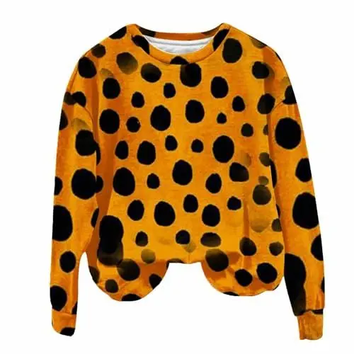 Produktbild: IUYTYSER Sale Angebote Safari Bluse Spanische Mode Damen Apart Fashion Damen Kleid Pullover Kariert Damen Tshirt Männer Weihnachten Hoodie Langarm Damen Bluse Grün Damen Sale Angebote