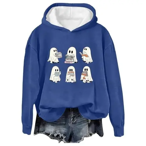 Produktbild: IUYTYSER Sale Angebote Simpfit Mode Langarmshirt Grün Damen Leinen Oberteil Damen Weisser Sweatshirt Damen Shirt Damen Große Größen Hoodie Damen Sommer Baumwolle Oberteil Schwarz Sale Angebote
