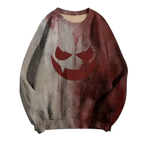 Produktbild: IUYTYSER T Shirt Einfarbig Sale Sweatjacke Damen Braun Pulli Blau Weiss Gestreift Oversized Tshirt Damen Print Mauve Oberteil Damen Damen Pullover Tuerkis Hellblau Oberteil Sale Angebote