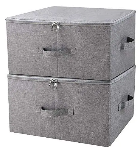 Produktbild: iwill CREATE PRO Aufbewahrungsbehälter Gestapelte Aufbewahrungsbox mit Deckel, Garderobenschublade, dunkelgrau, 2 Stk