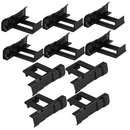 Produktbild: IWOWHERO 40mm Solar Panel Wasser Ablauf Clip Clamp Photovoltaik Panel Halterung Für Regenwasser Entwässerung 10pcs Set
