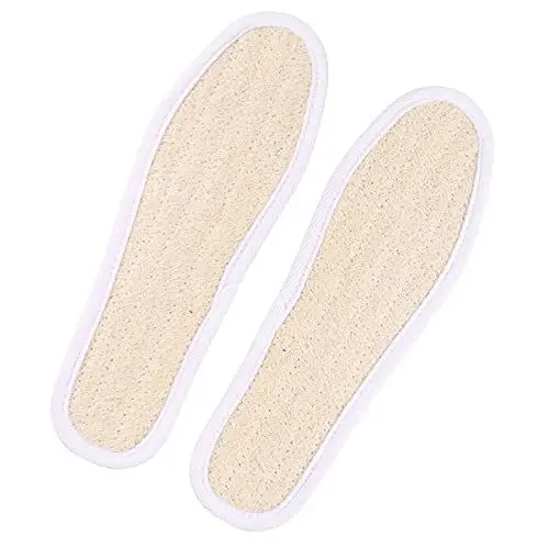 Produktbild: IWOWHERO 1 Paar Schuhpolster atmungsaktive Einlegesohlen -Einlegesohlen zuschneidbare Fußeinlagen geruchshemmende Kisseneinlagen Luffa Schuheinlagen Luffa-Pad Schuhkissen