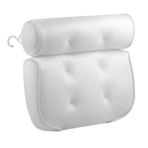 Produktbild: IWOWHERO Luxuriöses Spa-badezimmerkissen Vollbadkissen 6 Tassen Wannenkissen Für Nacken Und Rücken
