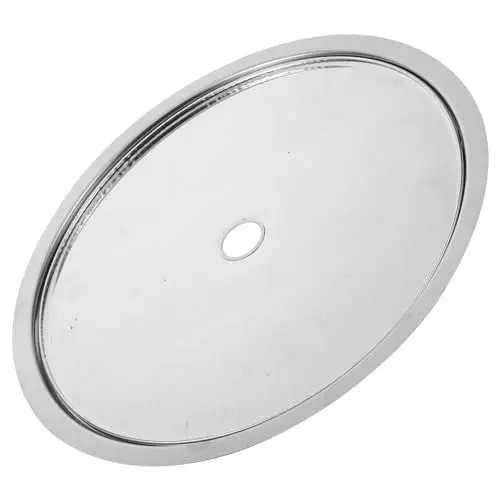 Produktbild: IWOWHERO 1 Satz Hotpot-deckelring Induktionsheizring Wärmeverteilerplatte Für Induktionsherd Ring Für Induktionsherd Scheibe Zum Induktionskochen Induktionsherdring Rostfreier Stahl Silver