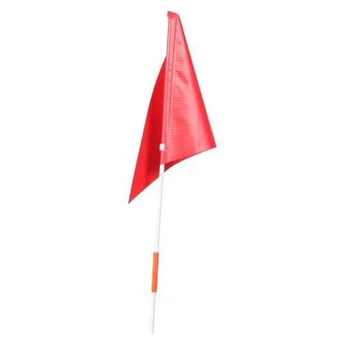 Produktbild: IWOWHERO 1 Set Fahrrad Fahnenmast Fahrrad Sicherheitsfahnenstange Fahrrad Sicherheitsflagge Ersatz Für Fahrradanhänger Sicherheitsflagge Fahrräder Für Kinder Praktische