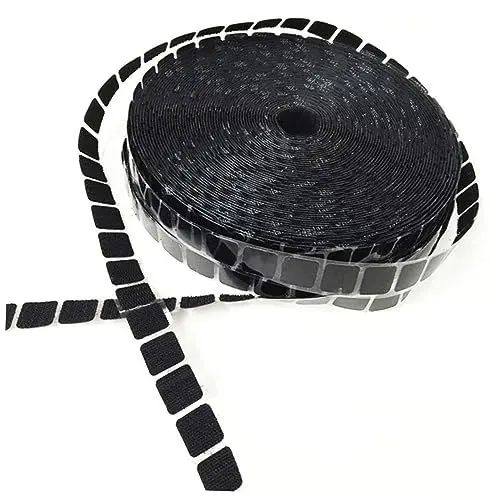 Produktbild: IWOWHERO 200St Aufkleber Verschlussband wasserfester Kleber Klebstoff Black